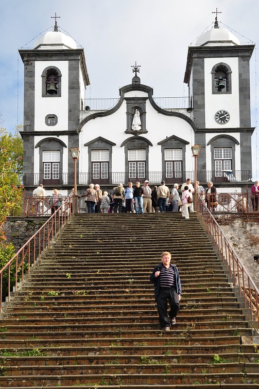 Madeira 2013 - kostel Igreja de Nossa Senhora, Monte 