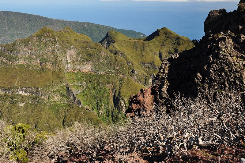 Madeira 2013 - hřebeny okolo Pico Ruivo 