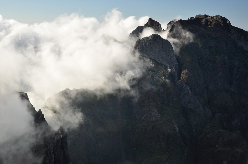 Madeira 2013 - inverze kolem Pico do Arieiro 