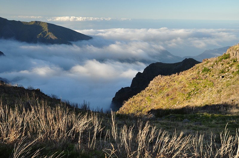 Madeira 2013 - inverze kolem Pico do Arieiro 