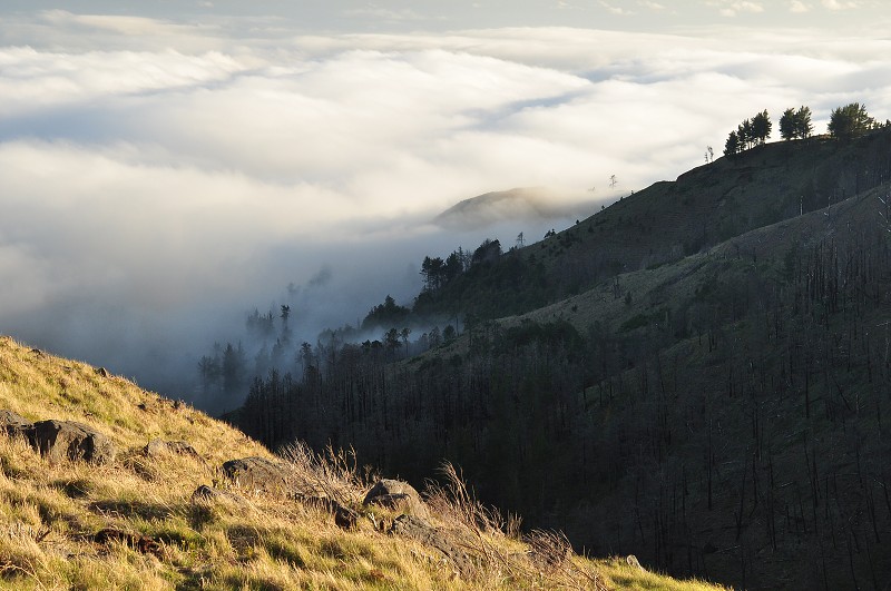 Madeira 2013 - inverze nad již. pobřežím 