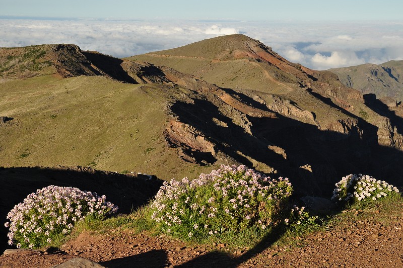 Madeira 2013 - po východu slunce na Pico do Arieiro 