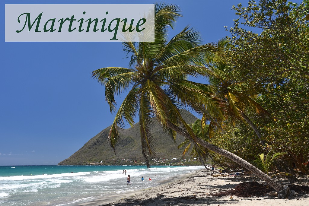 Malé Antily - Martinik - zátoka Grande Anse du Diamant
