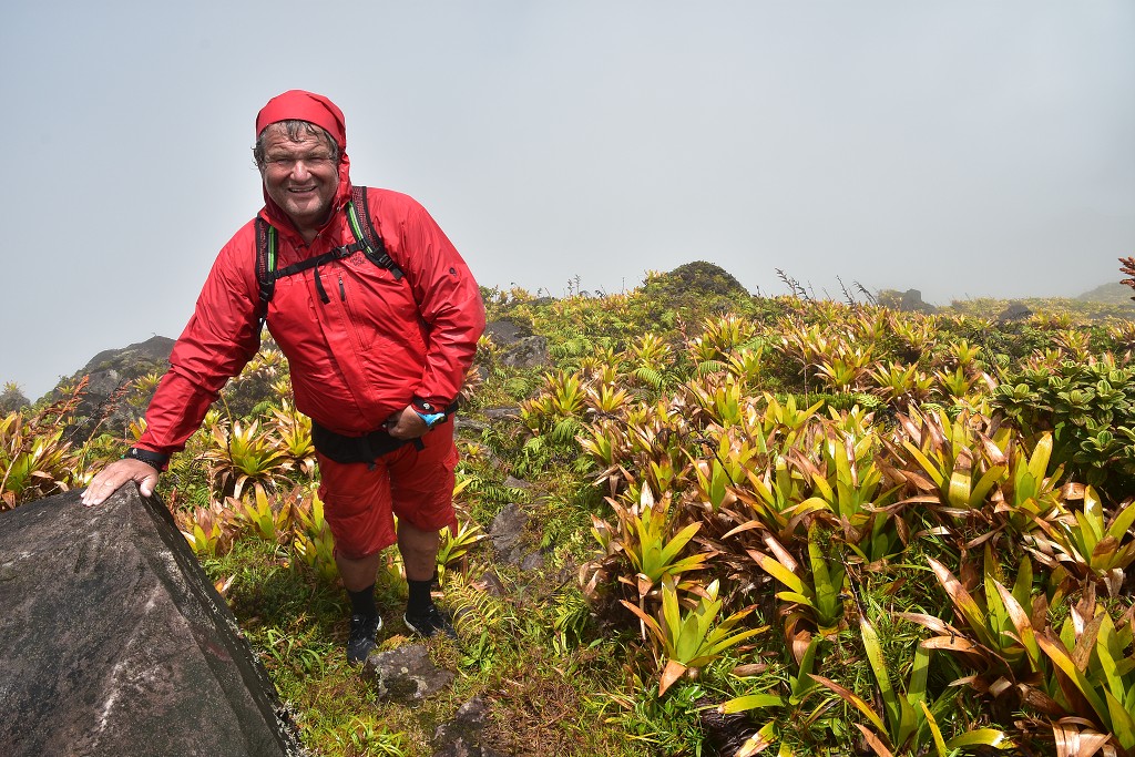 Malé Antily - Martinik - na vrcholu Montagne Pelée /1398 m/