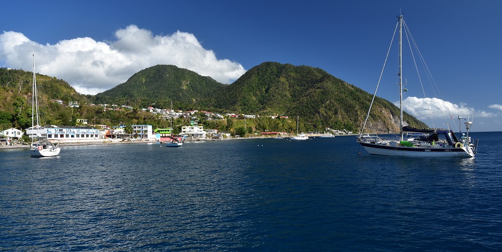 Malé Antily - Dominica, hl. město Roseau