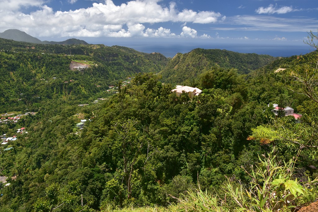 Malé Antily - Dominica - vnitrozemí ostrova
