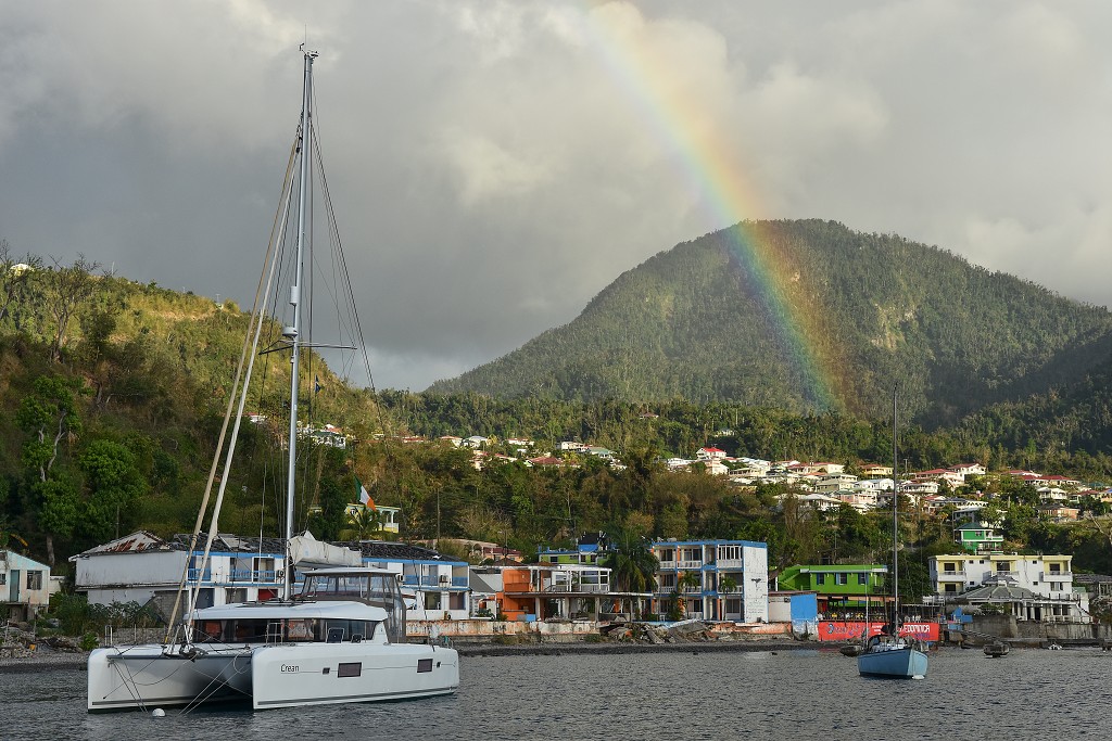 Malé Antily - Dominica - kotviště v Roseau