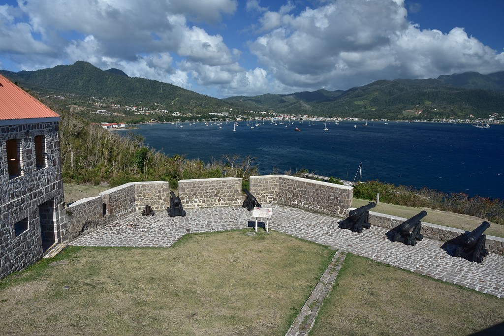 Malé Antily - Dominica - Portsmouth, Fort Shirley