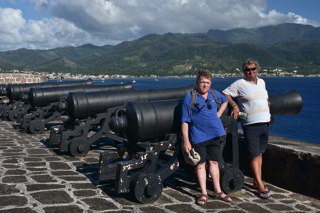 Malé Antily - Dominica - Portsmouth, Fort Shirley