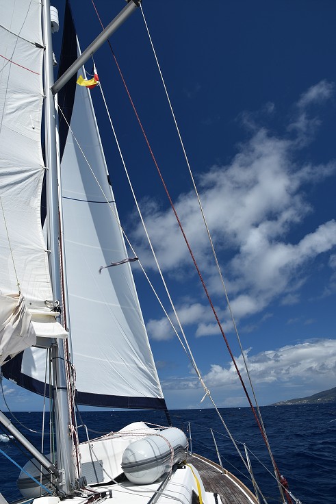 Malé Antily - přejezd Les Saintes - Guadeloupe