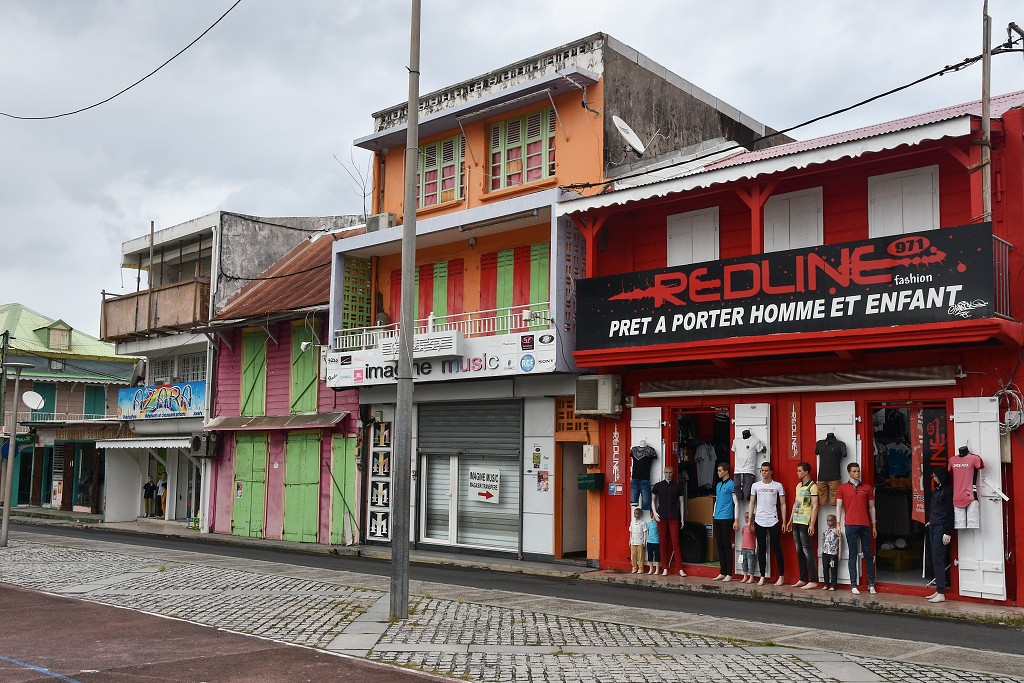 Malé Antily - Guadeloupe, Grande Terre, býv. hl. město Le Moule