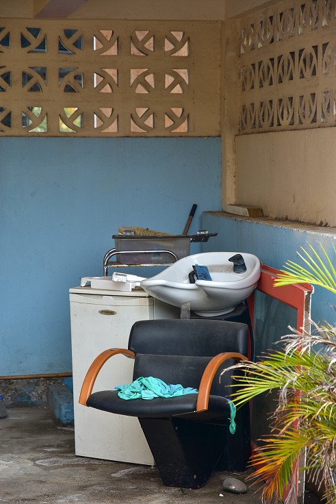 Malé Antily - Guadeloupe, kadeřnictví