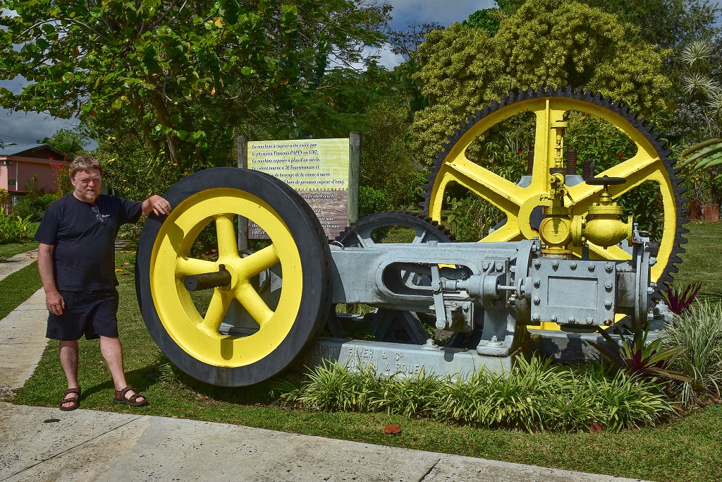 Malé Antily - Guadeloupe, destilérie + muzeum rumu, Sainte-Rose