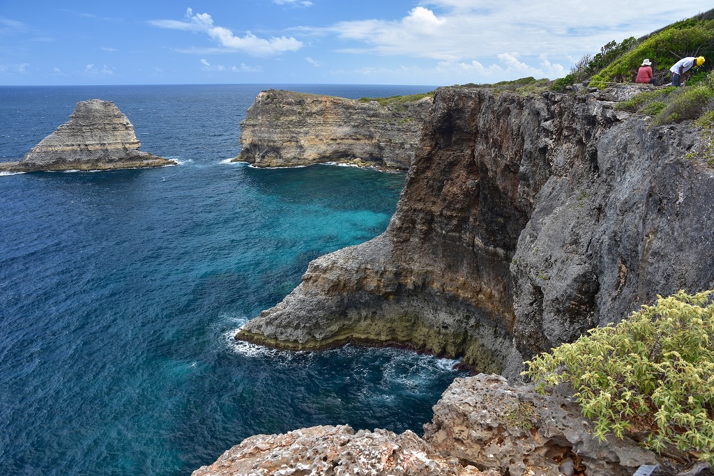 Malé Antily - Guadeloupe, Grande Terre, Pointe Grande Vigie, nejsev. bod  ostrova
