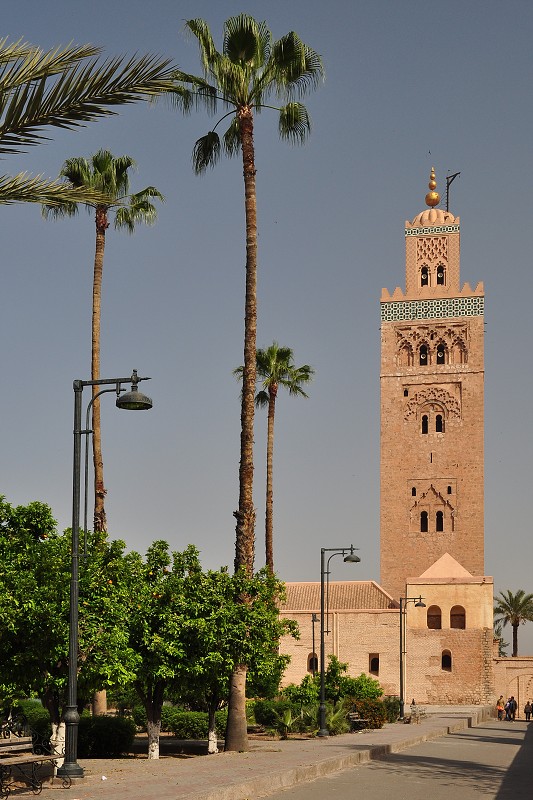 Maroko - Marrákeš - mešita Koutoubia 