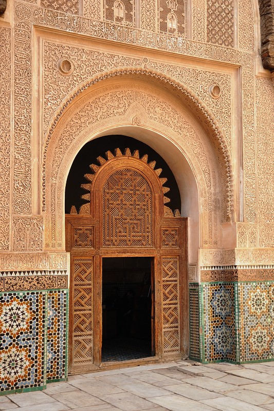 Maroko - Marrákeš - medresa Ben Youssuf 