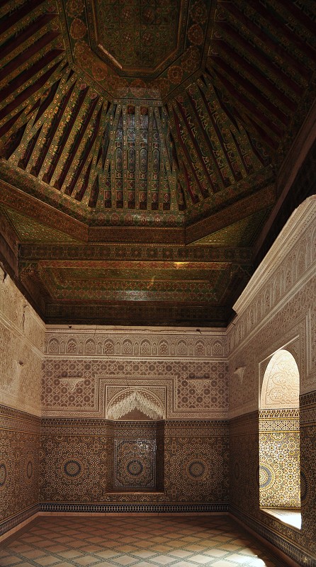 Maroko - kasbah Telouet, Vysoký Atlas 