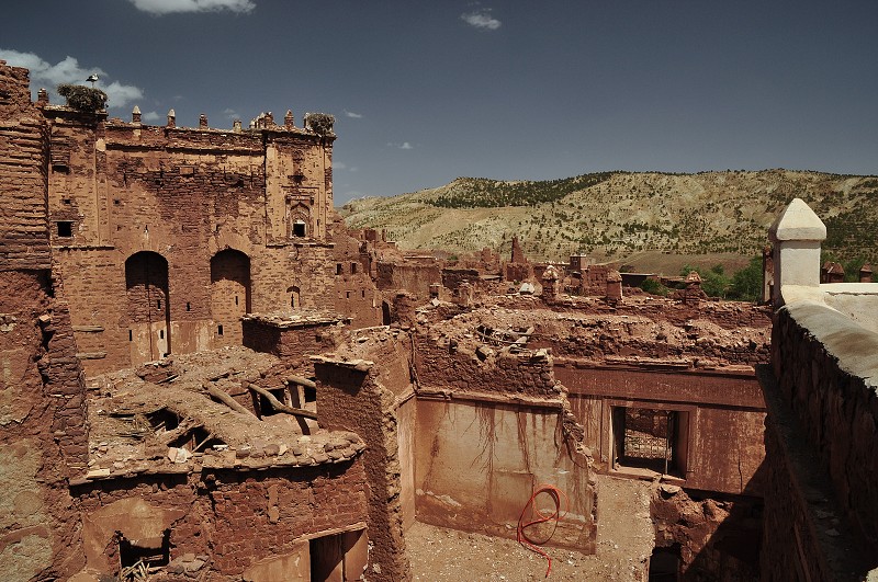 Maroko - kasbah Telouet, Vysoký Atlas 