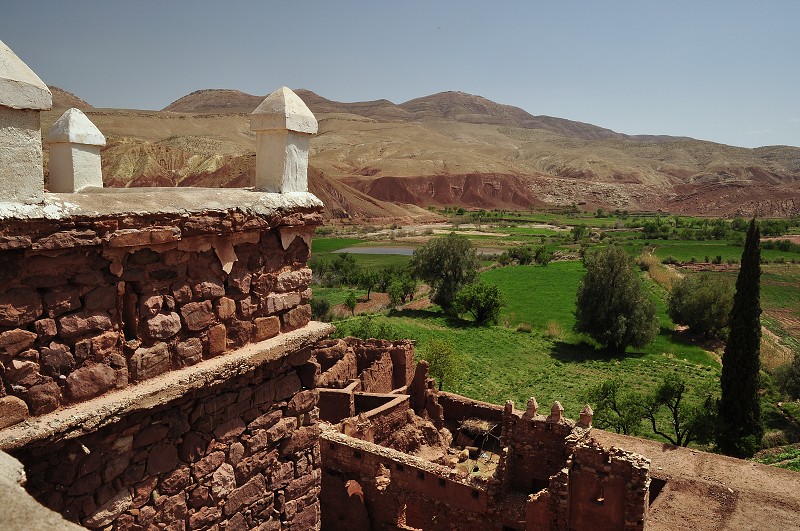 Maroko - kasbah Telouet, Vysoký Atlas 