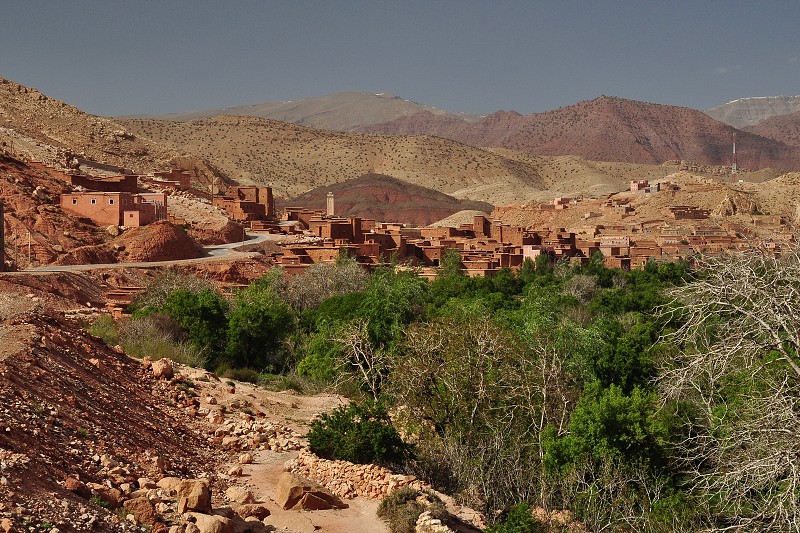 Maroko - mezi Telouet a Ait Ben Haddou, Vysoký Atlas 