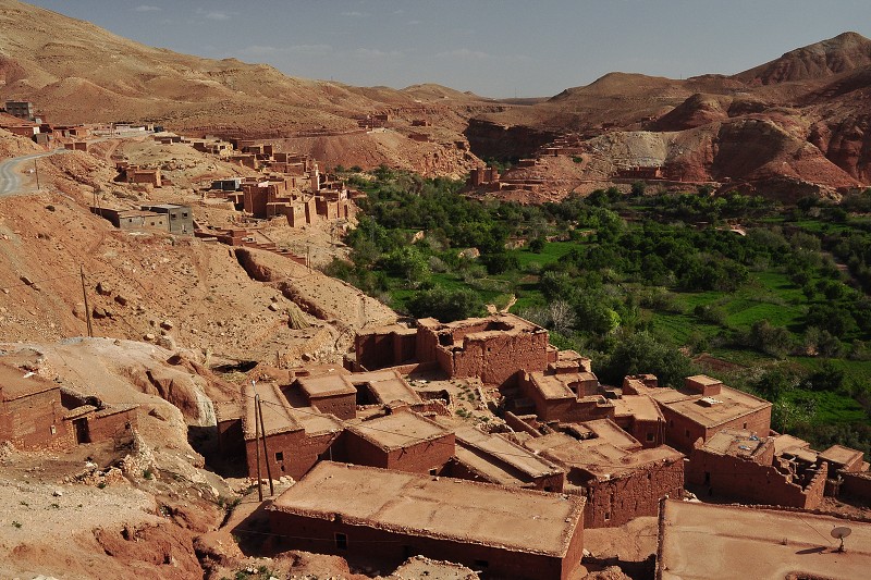 Maroko - mezi Telouet a Ait Ben Haddou, Vysoký Atlas 