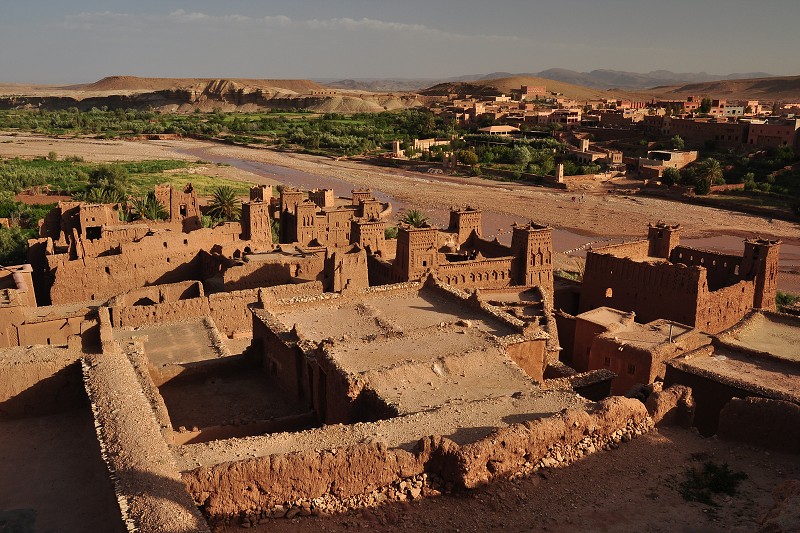 Maroko - kasbah Ait Ben Haddou /Unesco/, Vysoký Atlas 