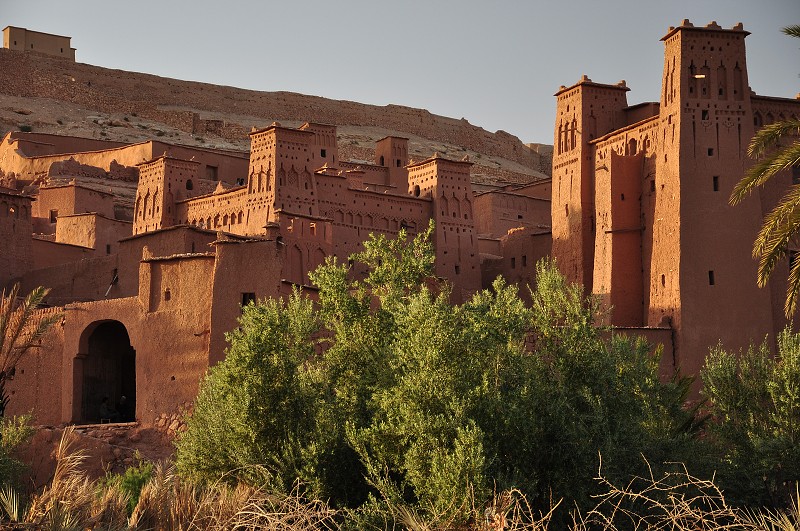 Maroko - kasbah Ait Ben Haddou /Unesco/, Vysoký Atlas 