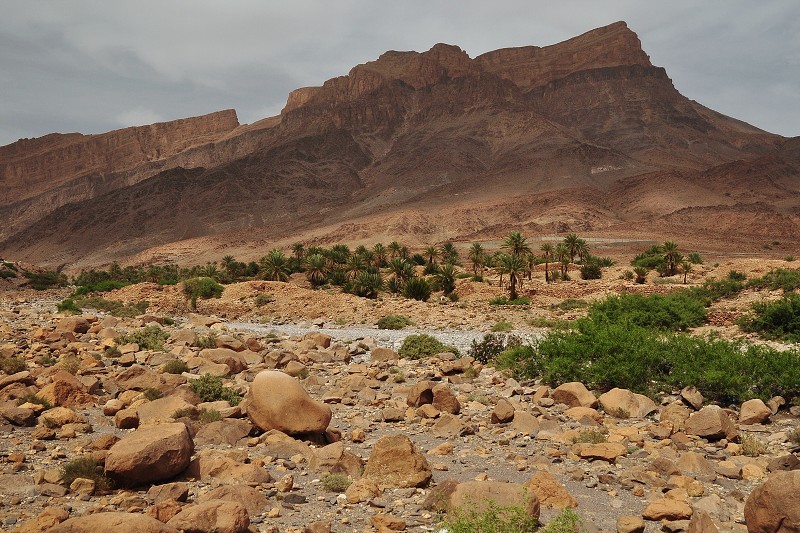 Maroko - cesta do vsi Aguelliz, severně od Taty, Antiatlas 