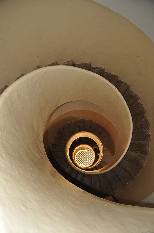 Maroko - maják  Phare Cap Rhir, severně od Agadiru 