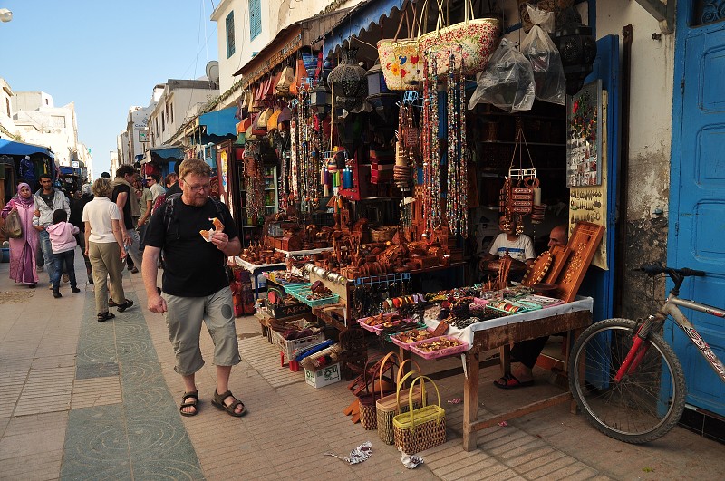 Maroko - Essaouira, souk v medině 