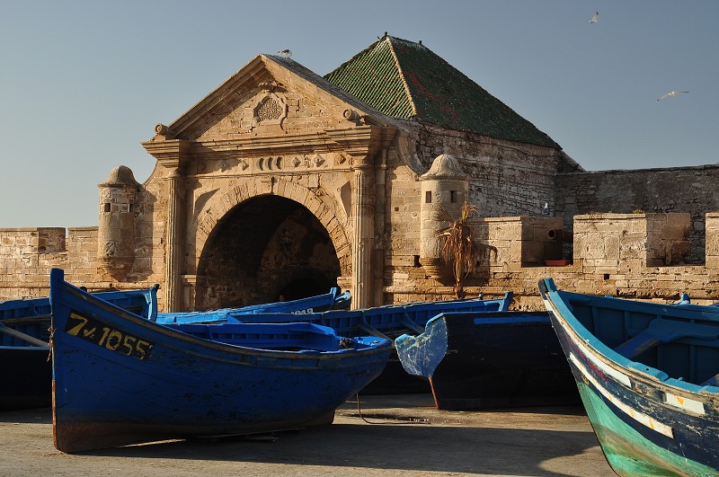Maroko - Essaouira, přístav 
