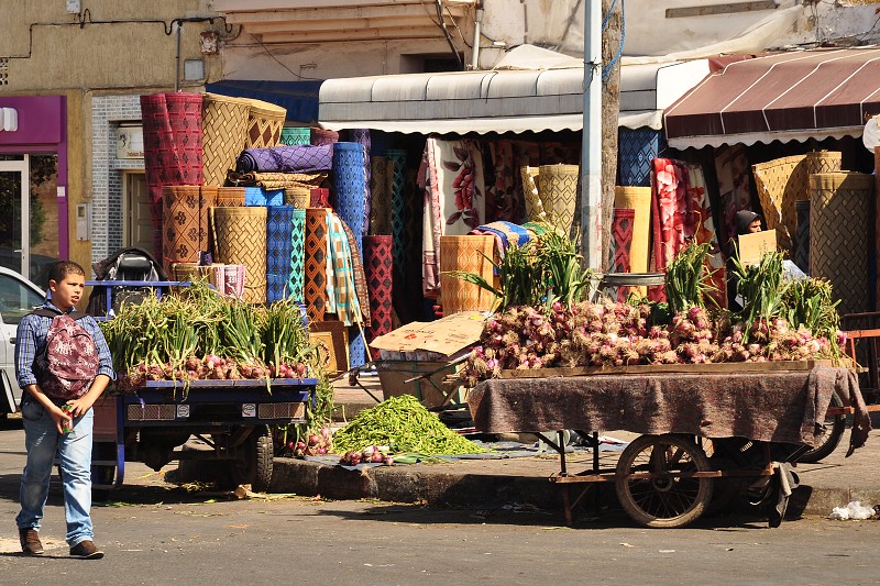 Maroko - souk, El Jadida 