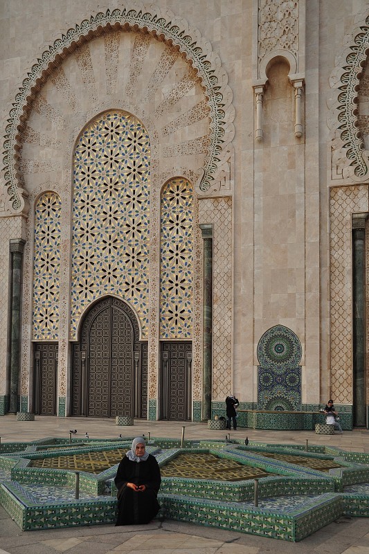 Maroko - Casablanca, mešita Hasana II. 