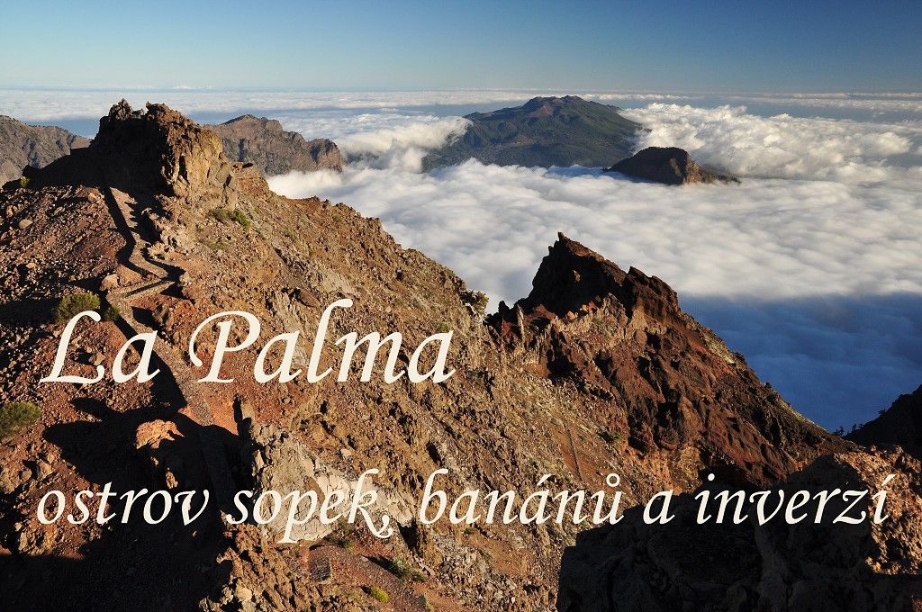 La Palma - Kanáry 2015 - inverze z Roque de los Muchachos, 2426 m.n.m. 