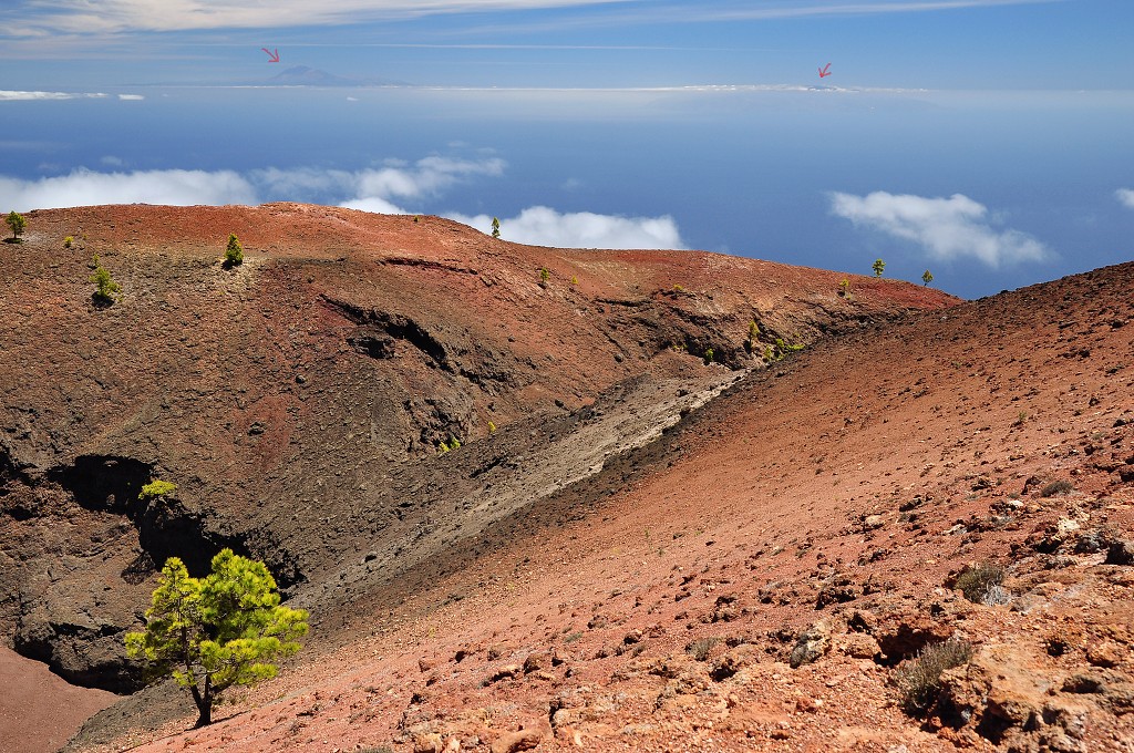 La Palma - Kanáry 2015 - Tenerife a Gomera ze sopky Martín,Cumbre Vieja 
