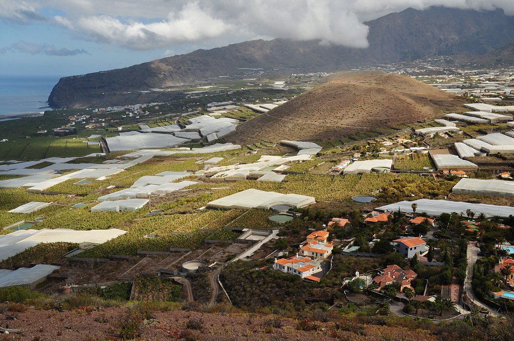 La Palma - Kanáry 2015 - na sopce Todoque, nad vsí Todoque 