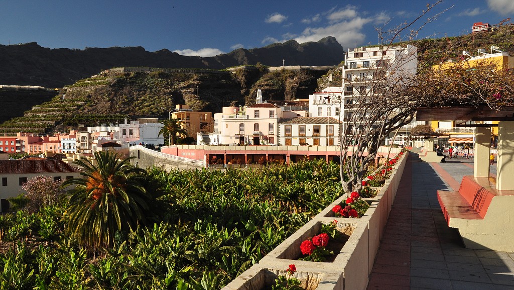 La Palma - Kanáry 2015 - městečko Tazacorte 