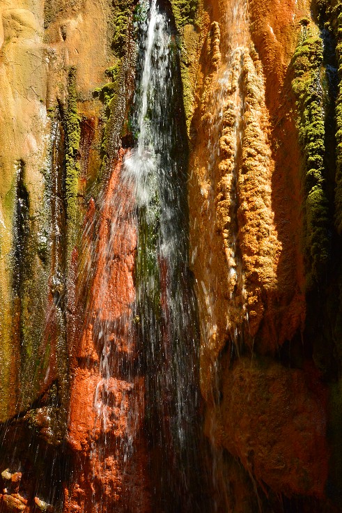 La Palma - Kanáry 2015 - Cascada de Colores, Barranco de las Angustias 