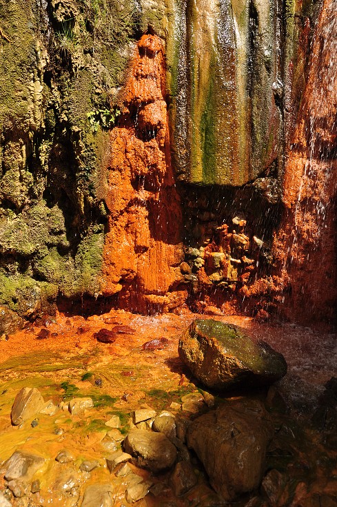 La Palma - Kanáry 2015 - Cascada de Colores, Barranco de las Angustias 