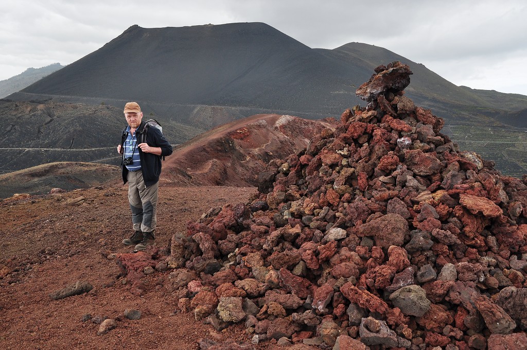 La Palma - Kanáry 2015 - v lávovišti, Volcán Teneguía 
