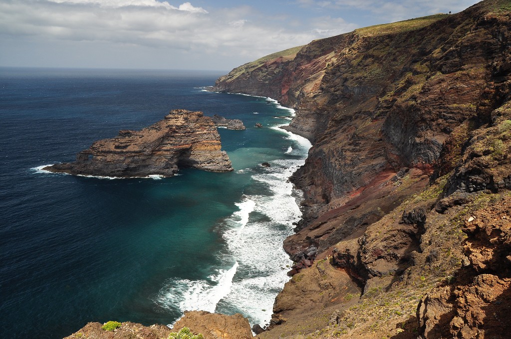 La Palma - Kanáry 2015 - Mirador Serradero, již. od Santo Domingo Garafia 