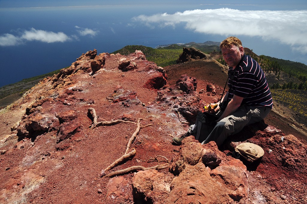 La Palma - Kanáry 2015 - Volcán Martín, hřeben Cumbre Vieja 