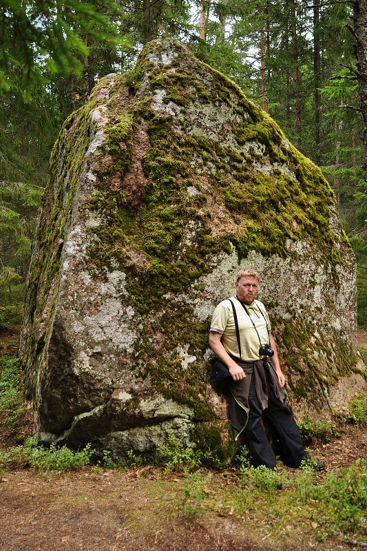 Pobaltí 2014 - bludné balvany u Altji,  Lahemaa, Estonsko 