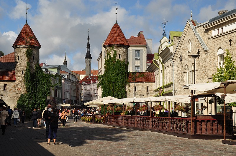 Pobaltí 2014 - Viru gates, Tallin, Estonsko 