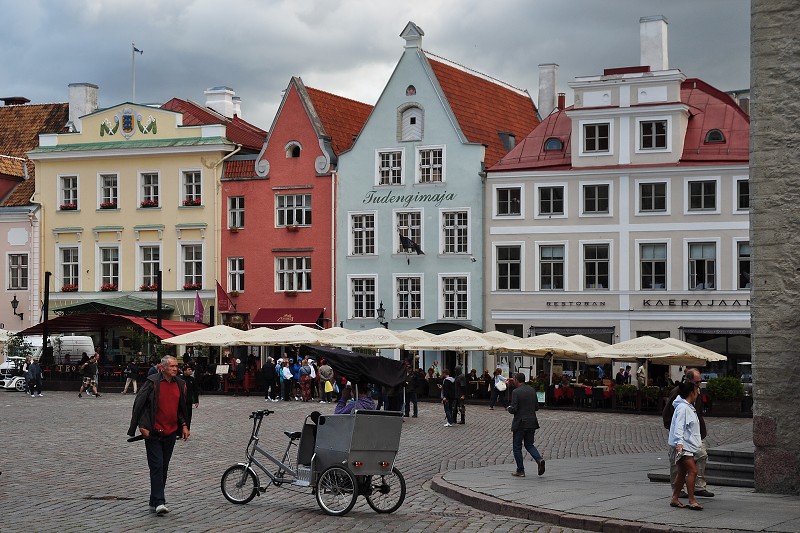 Pobaltí 2014 - Radniční náměstí, hist. centrum Tallinu 