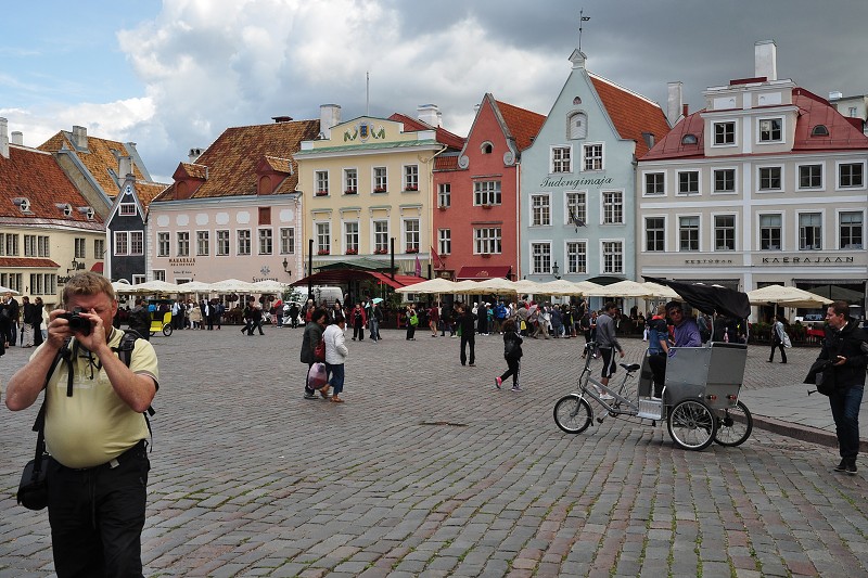 Pobaltí 2014 - Radniční náměstí, hist. centrum Tallinu 