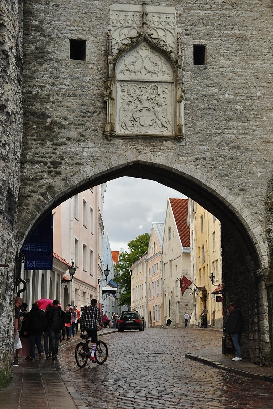 Pobaltí 2014 - městské hradby, Tallin 