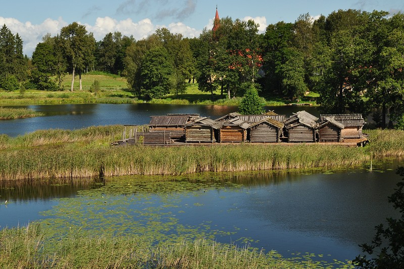 Pobaltí 2014 - pevnost Latgalů -  Araiši, u Césis, Lotyšsko 