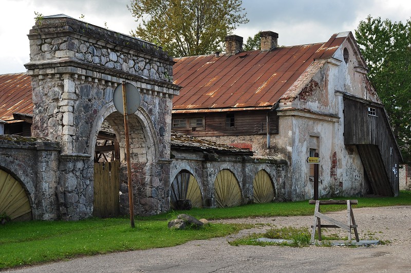 Pobaltí 2014 - panství Krimulda, Lotyšsko - u Siguldy 