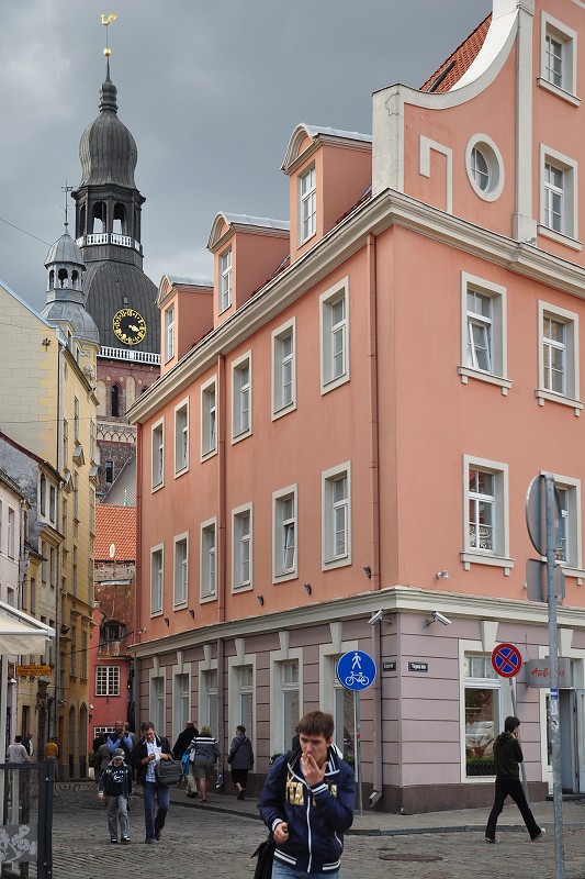 Pobaltí 2014 - historické centrum, Riga, Lotyšsko 